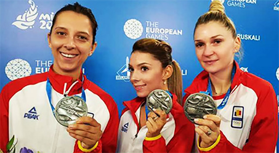 2019 Minsk - Echipa Feminină De Tenis De Masă A României