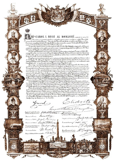 1866 Decretul de aprobare a Constituției