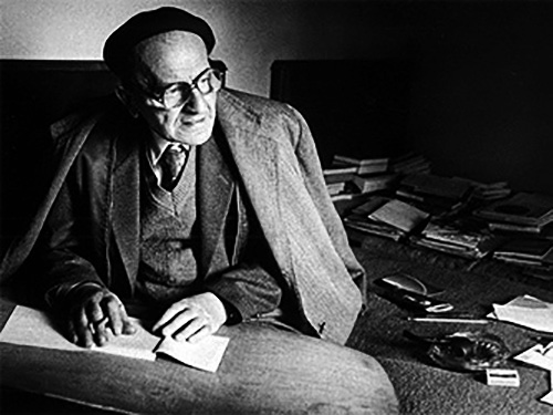 1909-1987 Filosof Constantin Noica La Păltiniș. Foto C. Lazăr Dinu