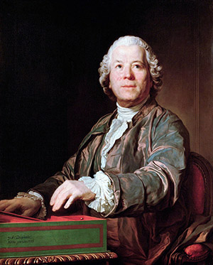 Christoph Willibald Gluck. Portrait by Joseph Duplessis