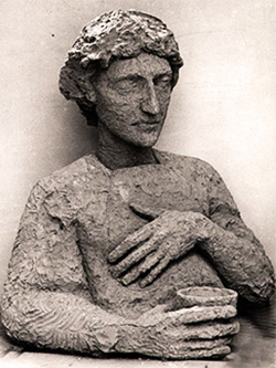 1943 Liana Axinte. Autoportret