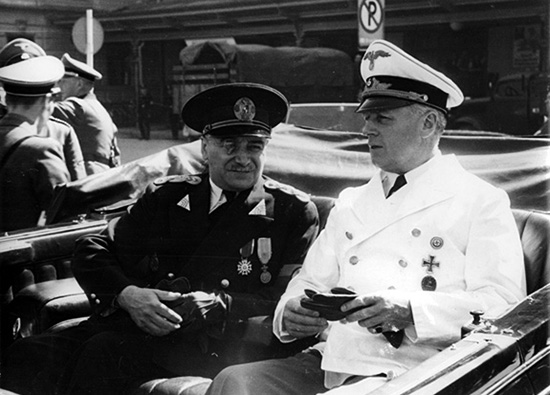 1940 Ion Gigurtu și Joachim von Ribbentrop, Salzburg