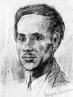 1922-1997 Pictor Grigore Spirescu. Autoportret