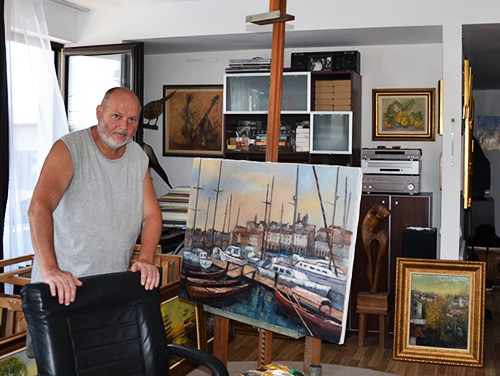 Teodor Vescu 1958 Pictor Teodor Vescu