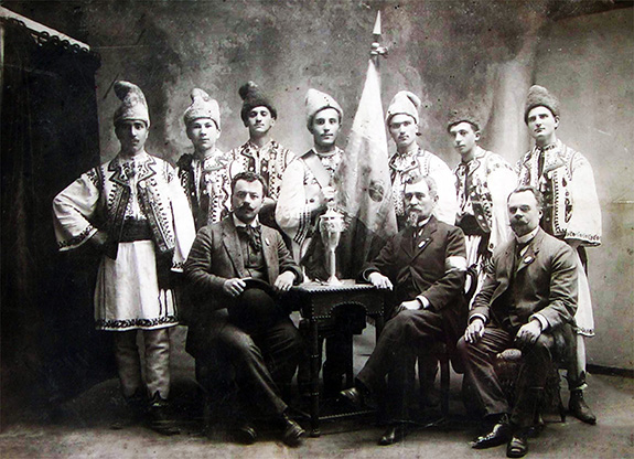 Echipa României de gimnastici, Torino 1911 Echipa României De Gimnastici, Torino