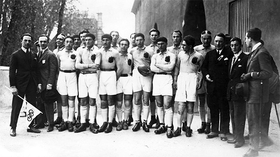 Echipa de rugby a României - medalie de bronz 1924b Echipa De Rugby A României - Bronz