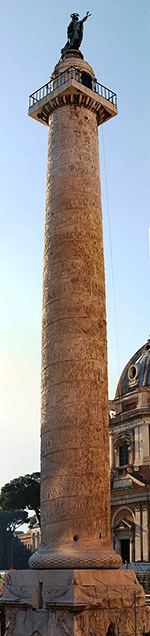 113a Columna Lui Traian, Vedere Din Est