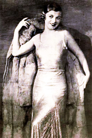 Elvira Godeanu pe coperta Revistei Ilustrațiunea Română, 1932