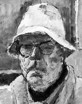 1900-1985 Pictor Aurel Ciupe, Autoportret