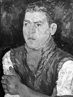 1907-1939 Bob Bulgaru Pictor. Portret De George Zlotescu