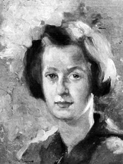 1906-2003 Profira Sadoveanu Prozatoare. Portret Aurel Băeșu