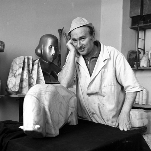 1923-2009 Artist plastic Egon Marc Löwith