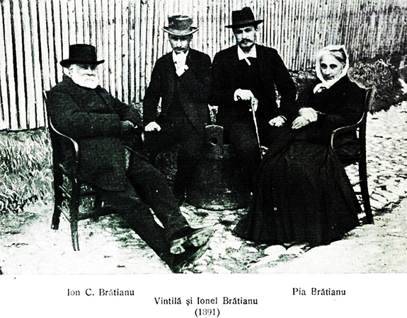 Familia Brătianu 1875 Familia Brătianu