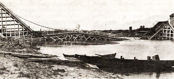 1919 Fostul Pod Cf Tighina, După Dinamitare