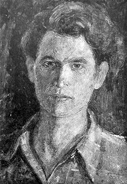 1929-2006 Pictor Petre Achiţenie. Autoportret
