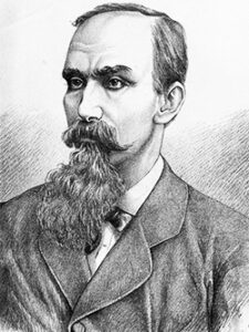 Theodor Rosetti. Desen de D. William (1837-1923)