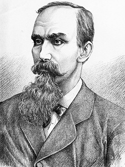 1837-1923 Theodor Rosetti. Desen de D. William