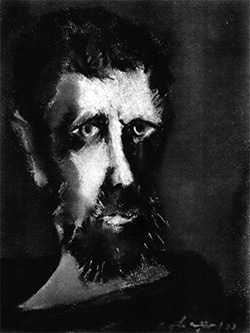 1935-2006 Constantin Gheorghe Pictor. Autoportret