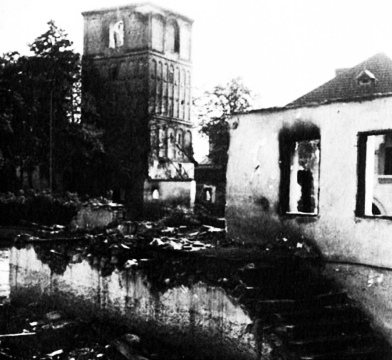 Incendiul din Câmpulung. Mănăstirea Negru Vodă 1934 Incendiul Din Câmpulung. M. Negru Vodă