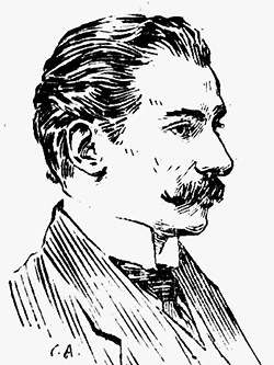 1885-1955m Alexandru T. Stamatiad Poet. Desen C. Artachino