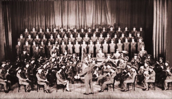 Ansamblul Artistic al Armatei 1947 Ansamblul Artistic Al Armatei Debut