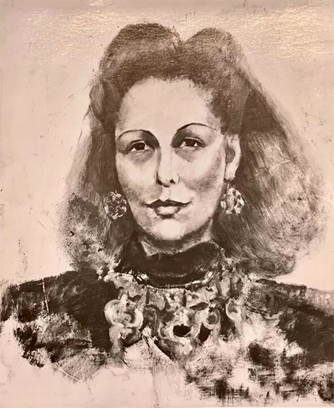21 Margareta Sterian. Autoportret