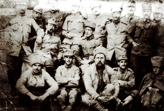 1917 Voluntari români prizonieri în Rusia