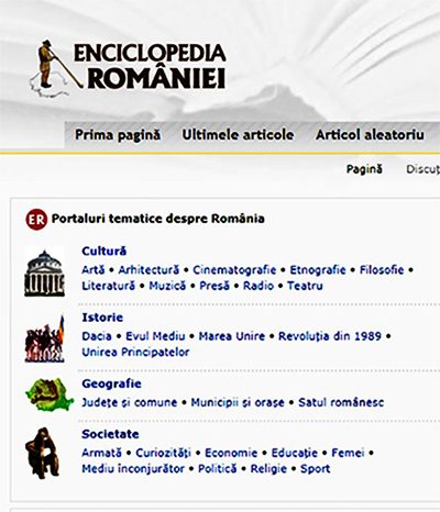 2008 Lansare Enciclopedia României
