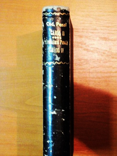 1936 Codul Penal Carol al II-lea