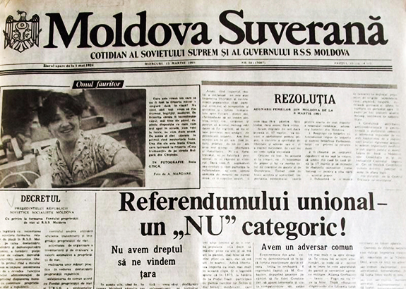 1991 Referendumul Populației Rss Moldovenești