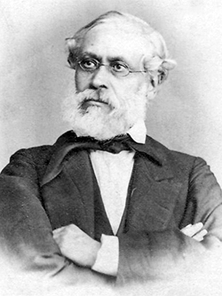 1813-1881 Poet Cezar Bolliac. Fototeca MNIR
