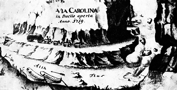 1415 Hotarul De La Câineni Dintre Transilvania și Țara Românească