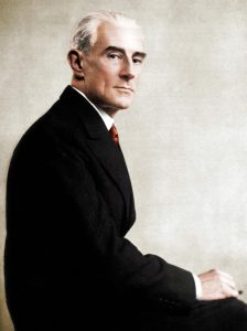 Maurice Ravel (1875-1937) Portrait by Lipnitzki