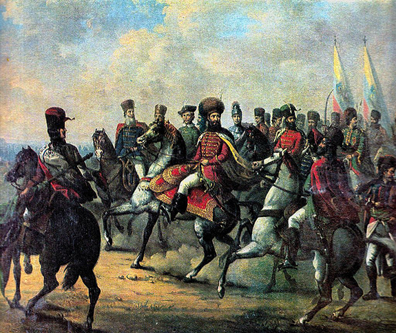 I1 Mihai Viteazul la Călugăreni, 1857