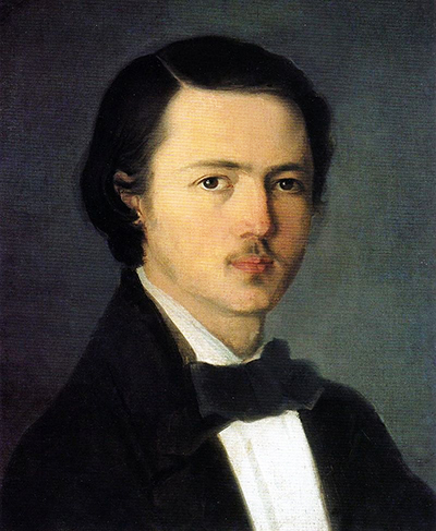 Nicolae Grigorescu (1) Autoportret, 1857