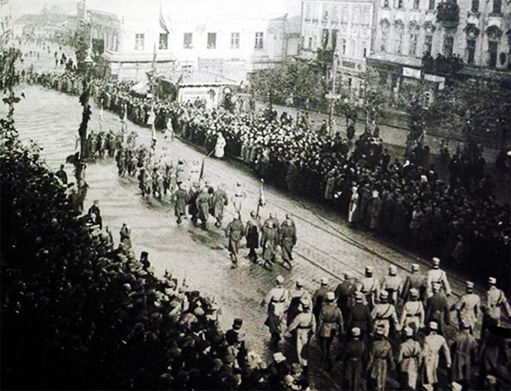 1918a Intrarea Armatei Române în Cernăuți