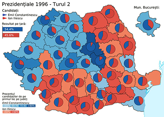 1996 Al Doilea Tur De Scrutin Al Alegerilor Prezidențiale 1996