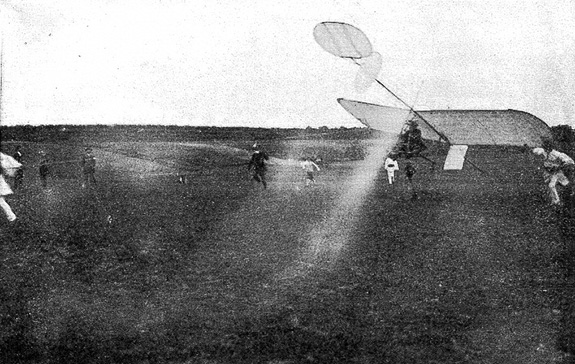 A.vlaicu. Planorul în Zbor, 1909