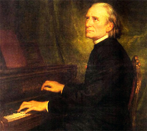 1846 Franz Liszt. Source Photo- La Música En La Pintura De El Pincel Turneu