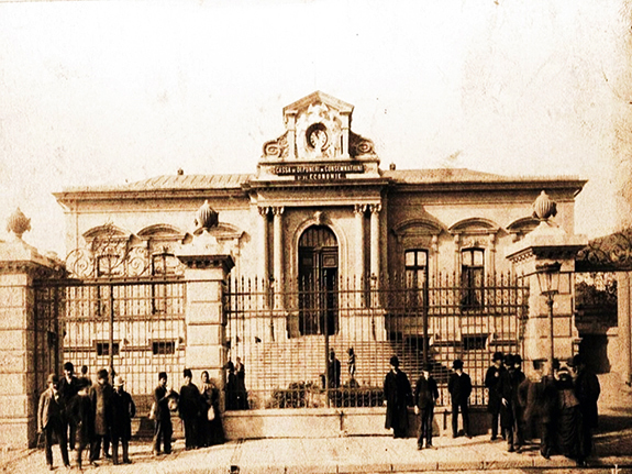 1864 Cassa De Depuneri şi Consemnaţiuni - Primul Sediu