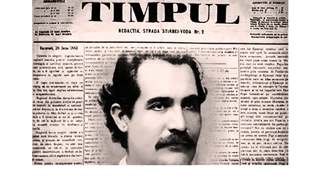 Mihai Eminescu la Timpul - cover25