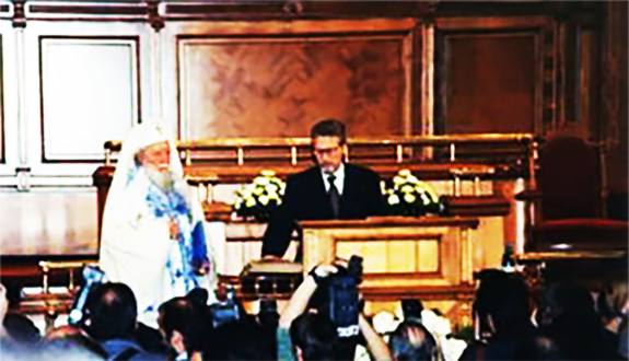 1996 Emil Constantinescu a depus jurământul