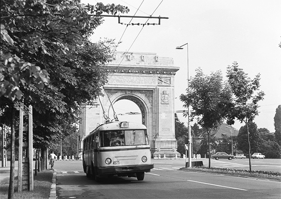 1949a Prima Linie De Troleibuz în București