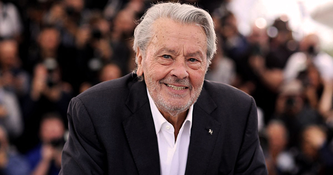 Alain Delon (b. 1935) -cover