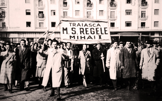 Manifestația Anticomunistă, Promonarhistă, 1945 -cover
