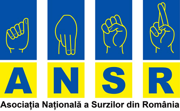 1919 Ziua Națională A Surzilor Din România Logo Ansr