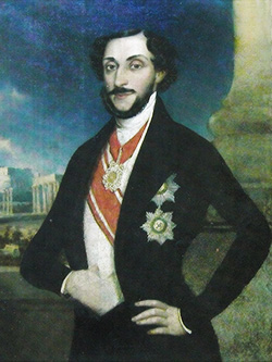 1850a Școli în Muntenia Barbu Știrbei. Portret Ion Negulici