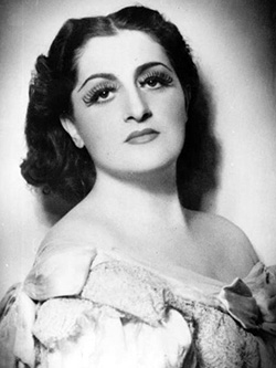 1907-1996 Soprană Dora Massini