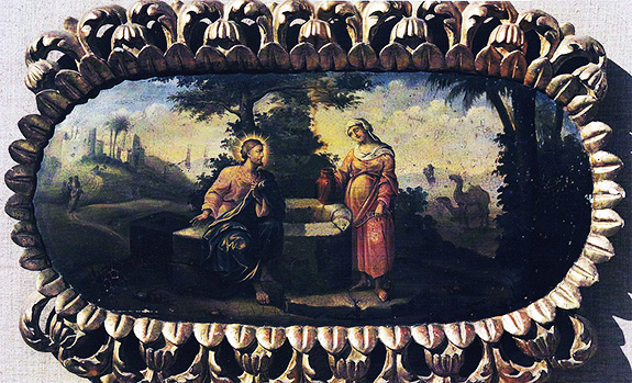 1638b Icoana Isus și samariteana de N. Grigorescu Căldărușani