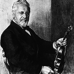 1863-1943 Violonist Arnold Rosé. Gravură Ferdinand Schmutzer
